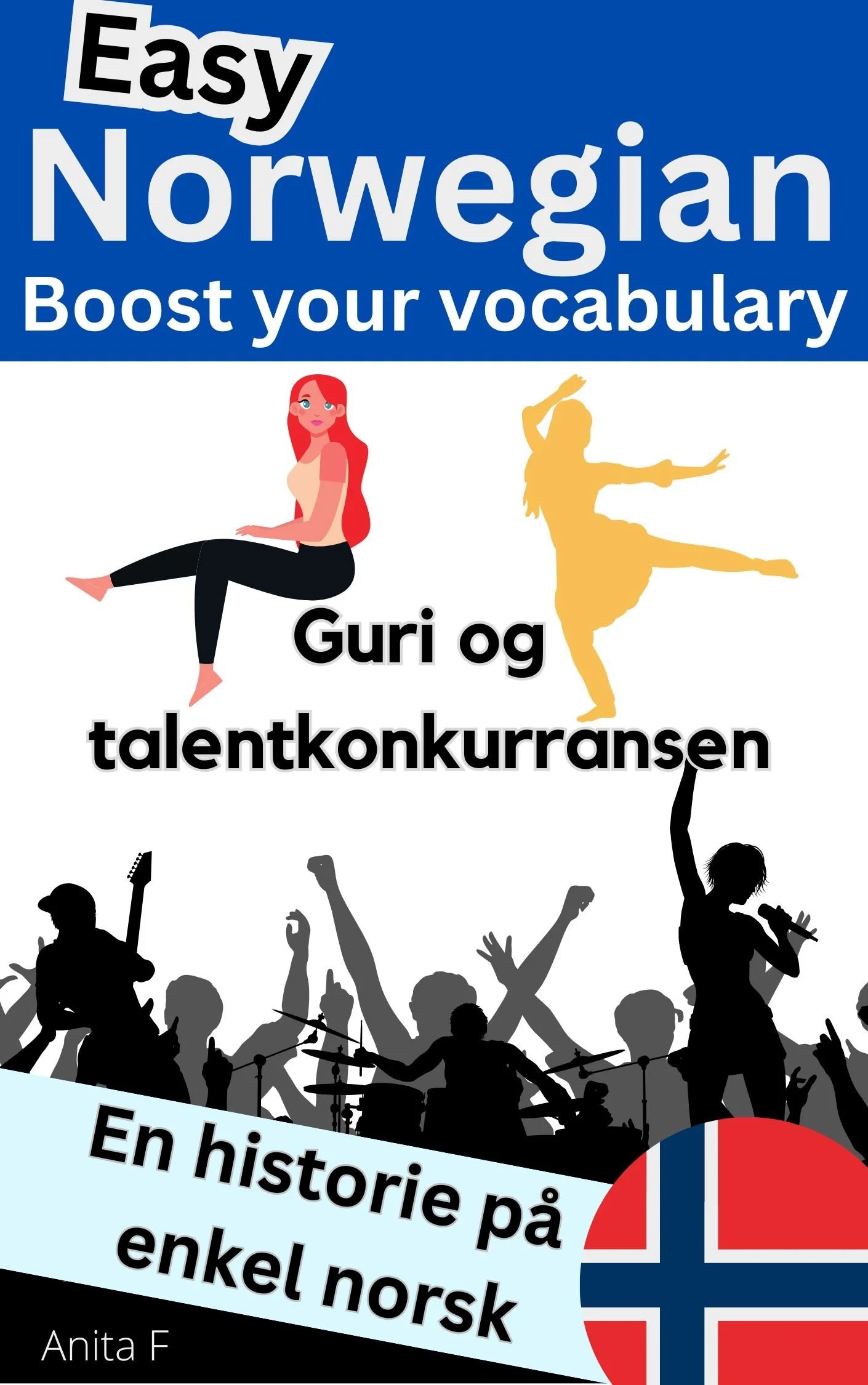 Cover des Buches „Guri og talentkonkurransen“